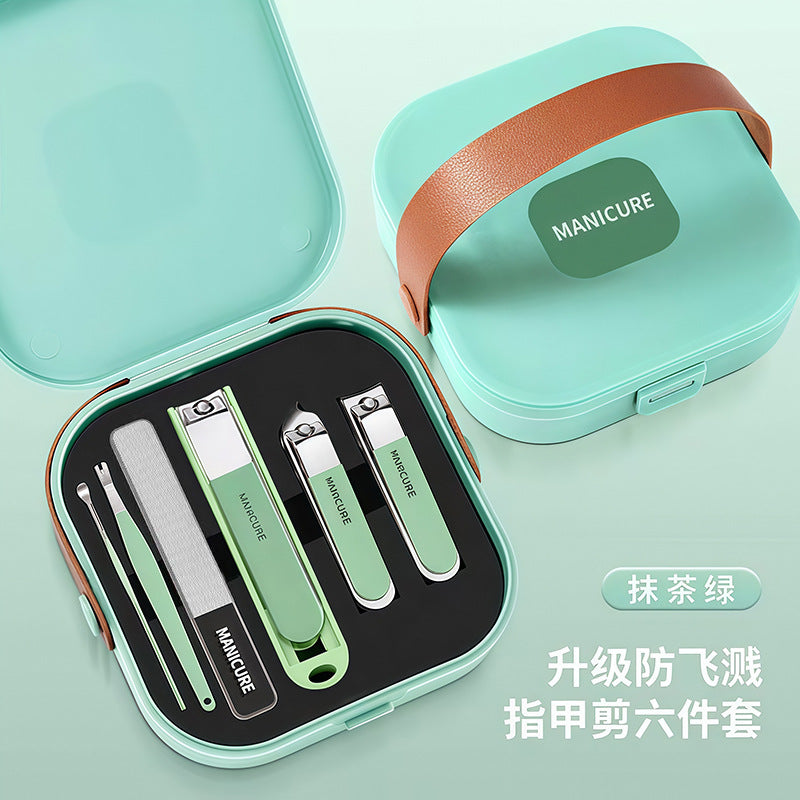 ClipCatch Portable Anti-Splash Manicure Kit