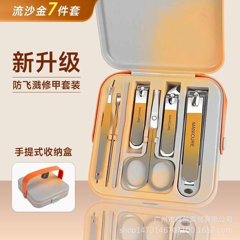 ClipCatch Portable Anti-Splash Manicure Kit