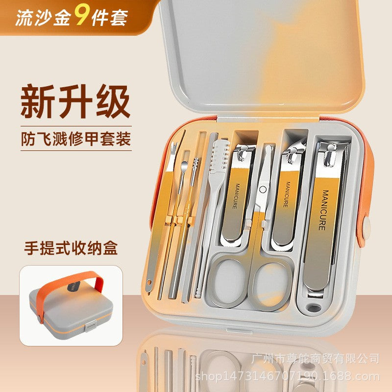 ClipCatch Portable Anti-Splash Manicure Kit