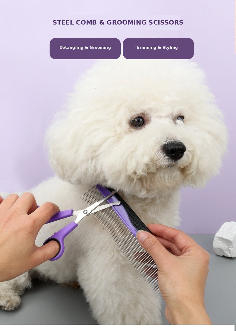 HistoTree™ 9-in-1 Professional Pet Grooming Kit & Carrying Case