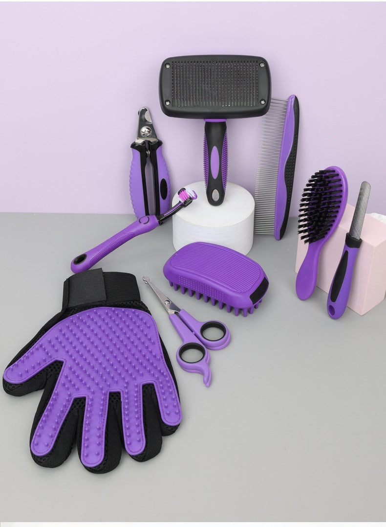 HistoTree™ 9-in-1 Professional Pet Grooming Kit & Carrying Case